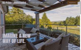 KC Prime Landscaping website