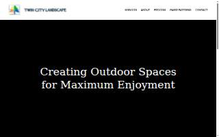 Twin City Landscape website