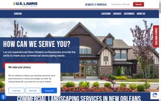U.S. Lawns - New Orleans website