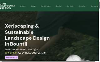 Utah Wildflower Company website