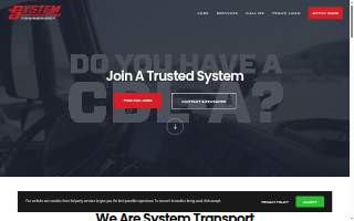 System Transport Inc website