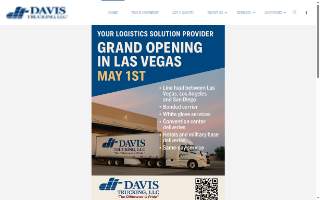 Davis Trucking LLC website