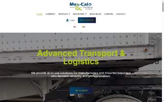 Mex-Cal Truckline - San Diego Trucking website