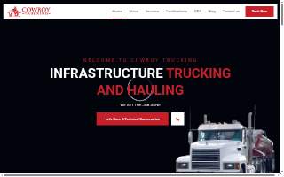 Cowboy Trucking website