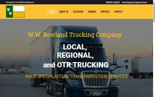 W.W. Rowland Trucking Co., Inc. website