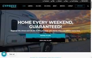 Cypress Truck Lines, Inc. website