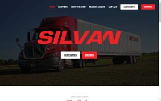 Silvan Trucking Company of Ohio website