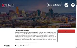 Knight Transportation of Columbus website
