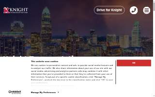 Knight Transportation of Charlotte website