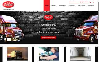 TG Stegall Trucking Company website