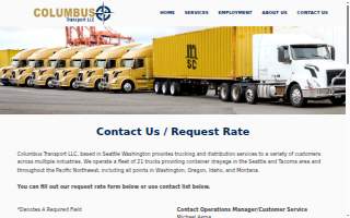 Columbus Transport website