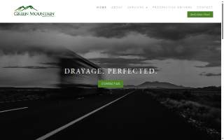 Green Mountain Logistics website
