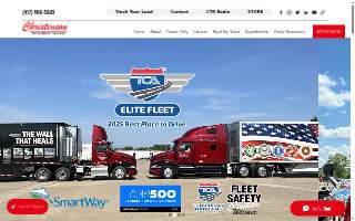Christenson Transportation Inc website