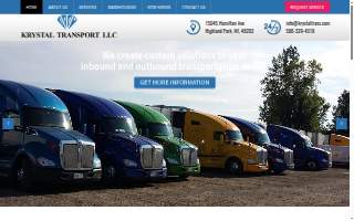 Krystal Transport LLC of Detroit website