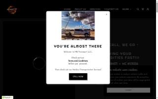 MB Tranzport LLC website