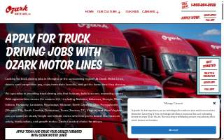 Ozark Motor Lines, Inc website