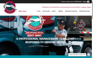 Coastal Transport Co Inc of Albuquerque website