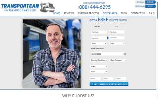 Transport Team website