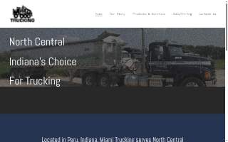 Miami Trucking website