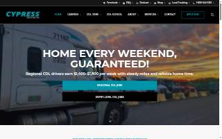 Cypress Truck Lines Inc website