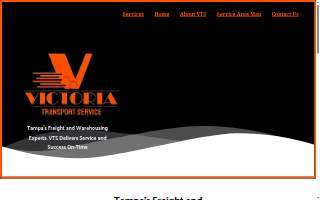 Victoria Transport Service website