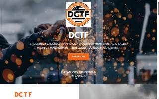 Dream City Trucking & Flagging website