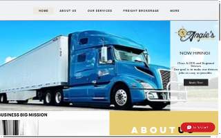 Angie's Transportation, LLC website