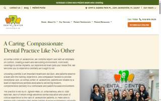Dental Center of Jacksonville website