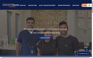 Bright Dental Milwaukee website