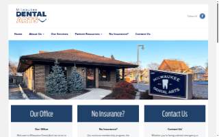 Milwaukee Dental Arts website