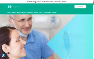 2K Dental of Cleveland website