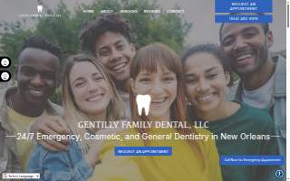 24/7 Emergency Dentist LLC New Orleans website