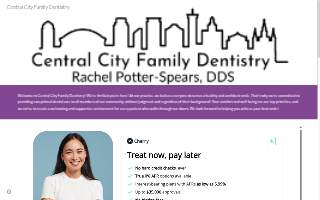 Central City Family Dentistry, Inc website