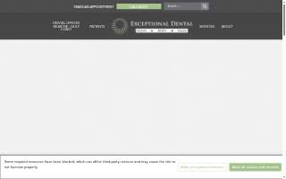 Exceptional Dental of Mid-City website