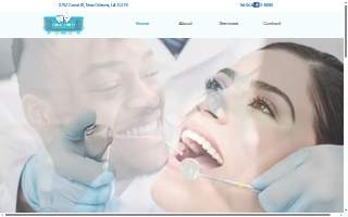 Canal Street Family Dentistry website