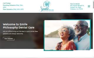 Smile Philosophy Dental Care website