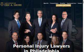 Law Offices of Eric A Shore Accident Lawyers Philadelphia Office website