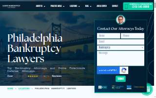 Sadek Bankruptcy Law Offices of Philadelphia website