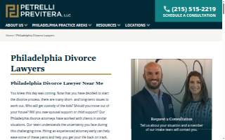 Petrelli Previtera, LLC of Philadelphia website