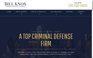 Bill Knox - Attorney at Law website