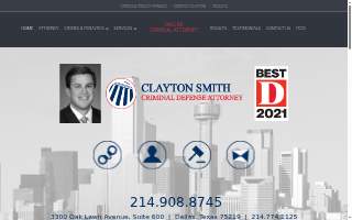 Law Office of Clayton Smith website