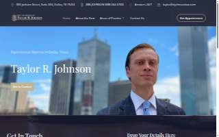 The Law Offices of Taylor R. Johnson website
