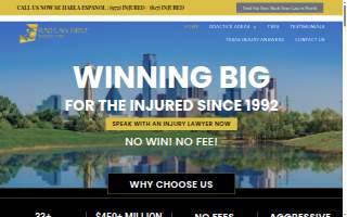 Rad Law Firm website
