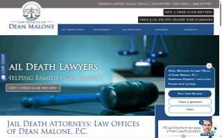 Law Offices of Dean Malone, P.C. website
