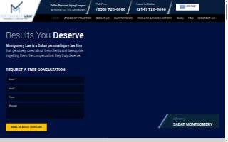Montgomery Law website