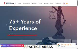The Law Offices of David W. Sheves, PLLC website