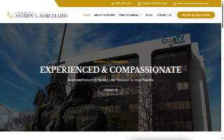 Law Offices of Andrew G. Marcellino website