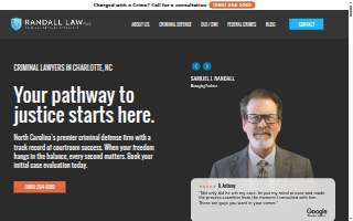 Randall Law PLLC website