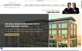 Law Offices of James Scott Farrin website