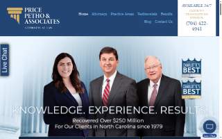 Price Petho & Associates website